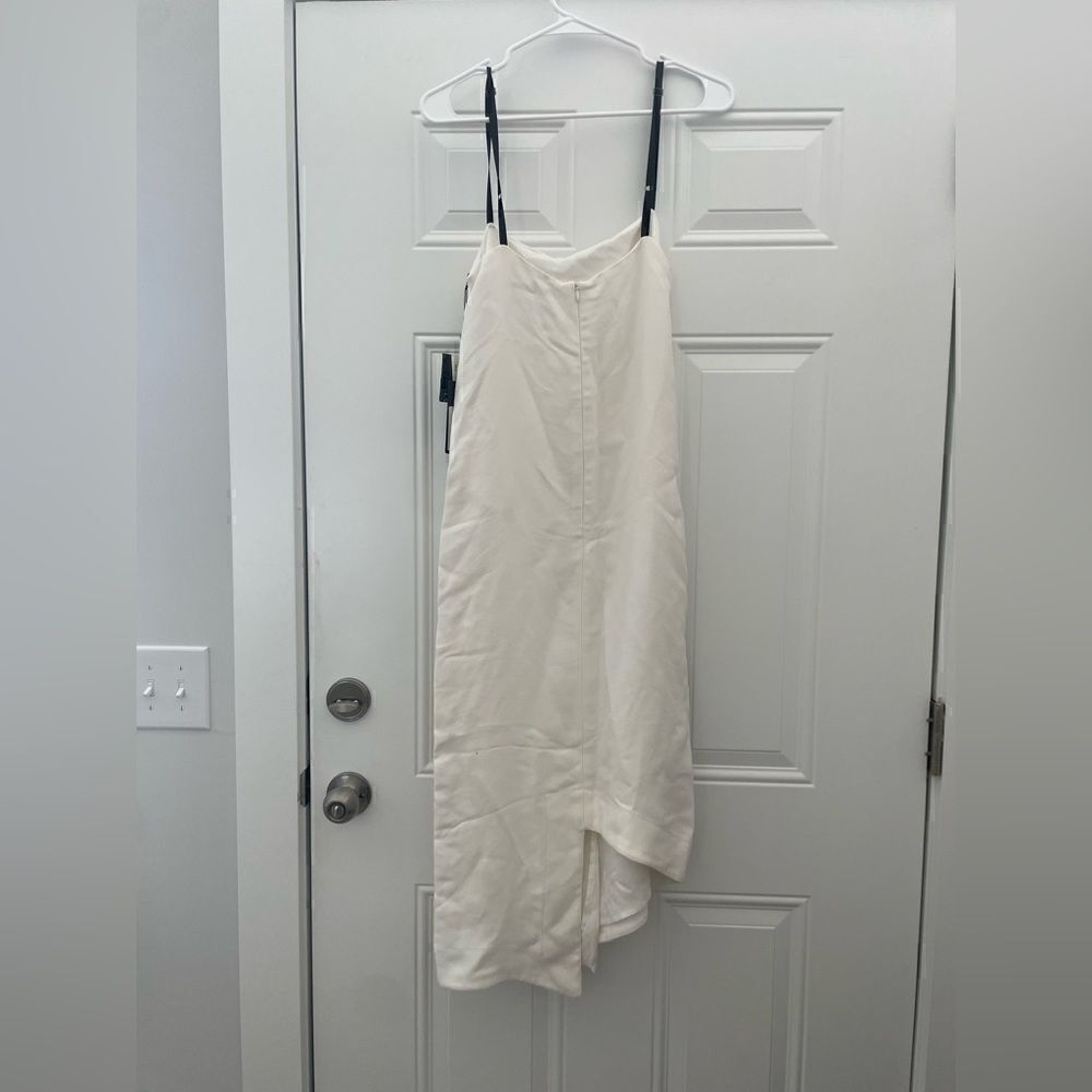 Bassike CREPE LAYERING SLIP DRESS - Picture 3 of 6